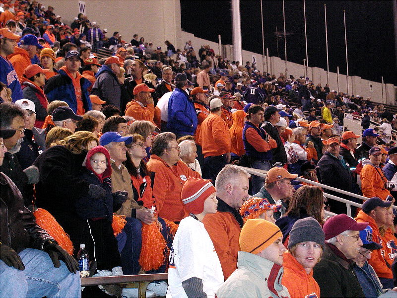 BSU Fans Pregame