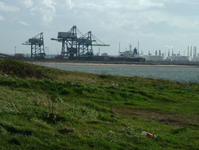 Cranes at Teesport