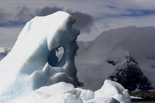 Iceberg Alley Antarctica by Jeff Hall