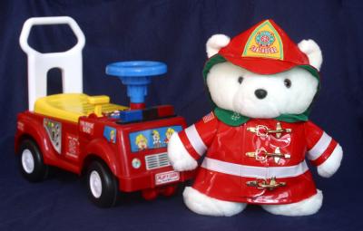 Santa Bear and his Truck *