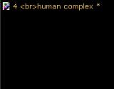 4 <br>human complex *