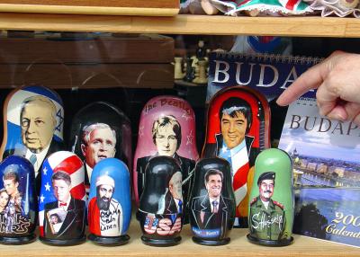Elvis in a prominent place