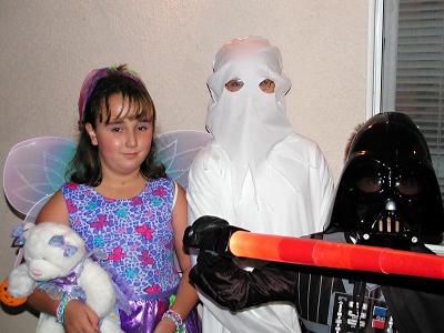 Trick or Treating with the Rockwoods 2004