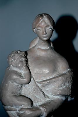 Mother and Child Statue   August 4