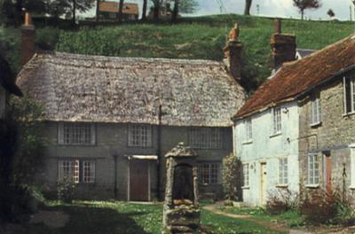 Shaftesbury: Cottages - many of them are from the 18th century.