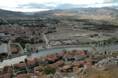 Turhal view from Kale