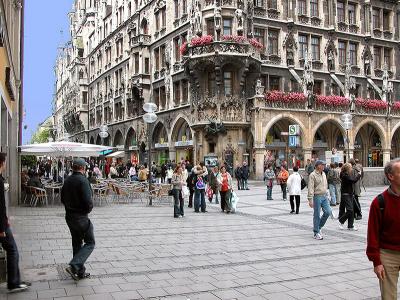 The Marienplatz