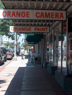 Orange Camera & Orange Paint