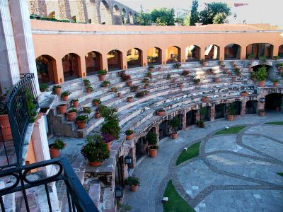 Hotel Quinta Real was once a bullring built in 1700s