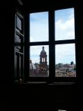 Cathedral from museum window