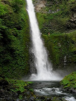 Tunnel Falls from Base of Falls