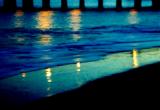 boardwalk after sunset, santa cruz, 2004