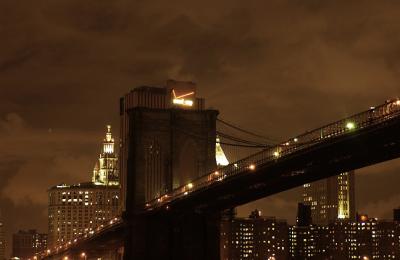 Brooklyn Bridge At Night