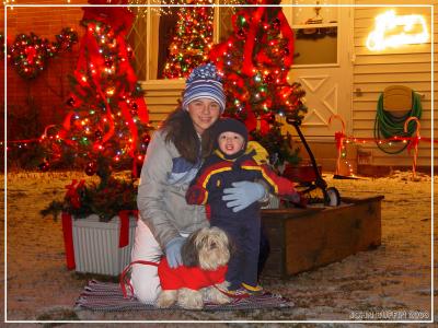 Buffin Christmas Card 2003