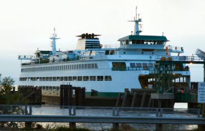 Kingston-Edmonds Ferry Docked