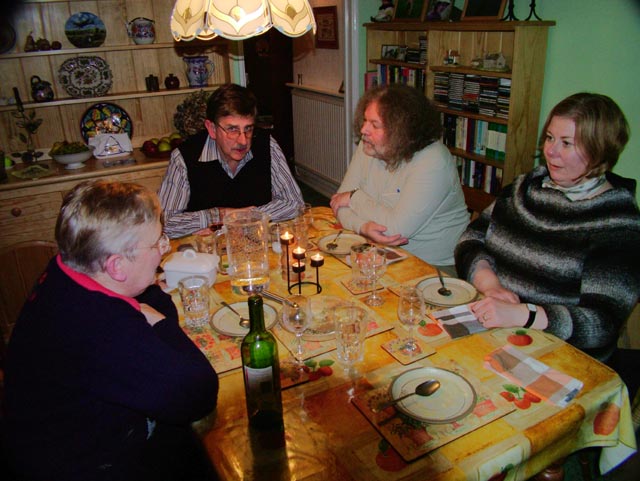 Surprise visit of Peter Weston [Nov 2003]