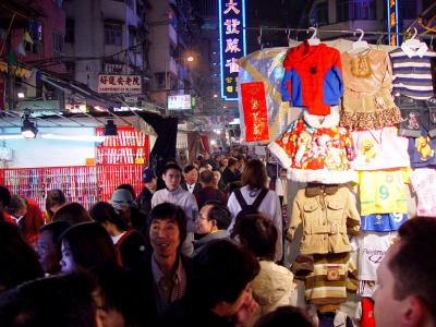The Night Market in Kowloon