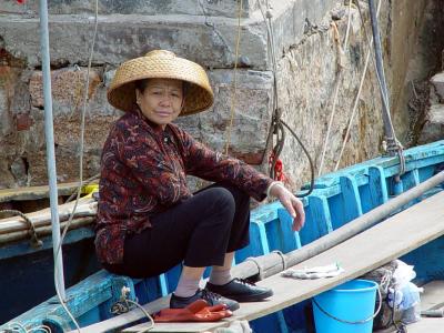 Ferry Operator in Tai O (Lantau Island)