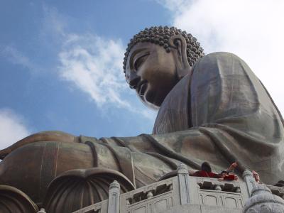 Tian Tan Buddha Statue at the Po Lin Monastary (Lantau Island)