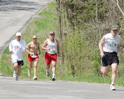 Terry running 8th leg