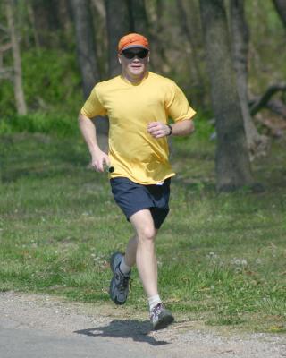 Jeff running 5th leg