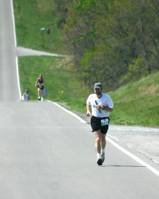 Greg running 12th leg