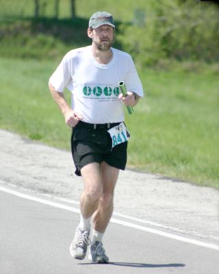 Greg running 12th leg
