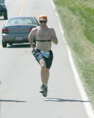 Jeff running 13th leg
