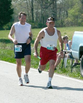 Terry starting 16th leg