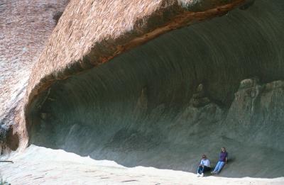 Cave at Ayers Rock (Uluru)