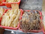 Seafood for sale at the Tai O Market (Lantau Island)