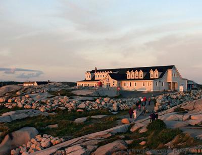 Sunset at Peggys Cove