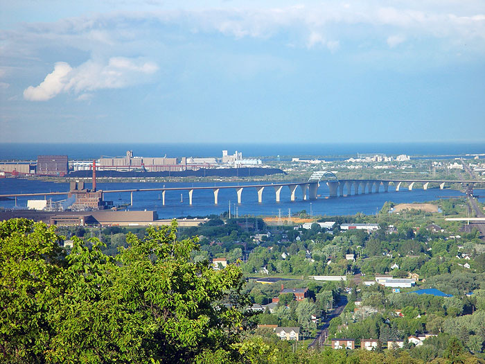 The Duluth Harbor