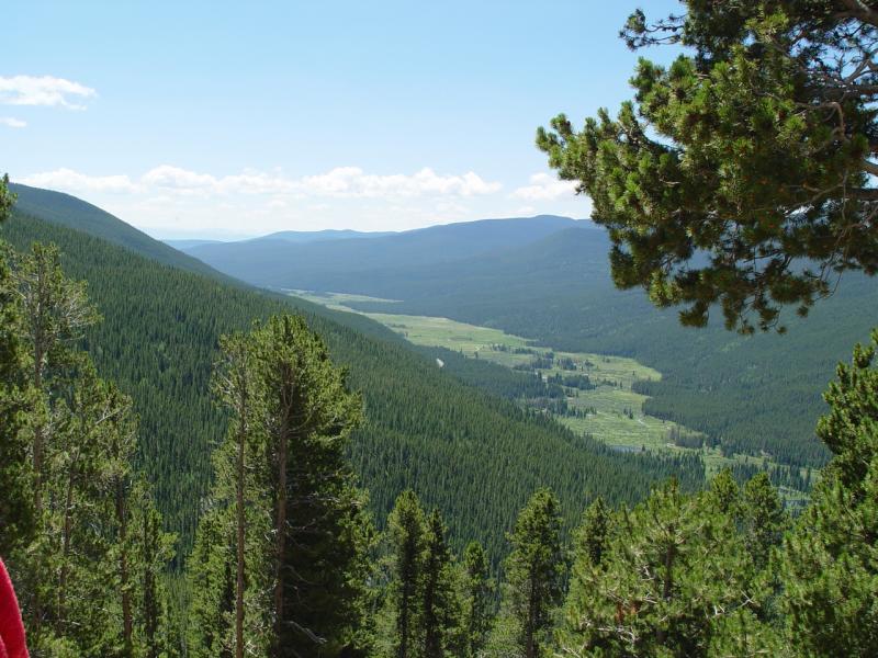 View Down the Valley