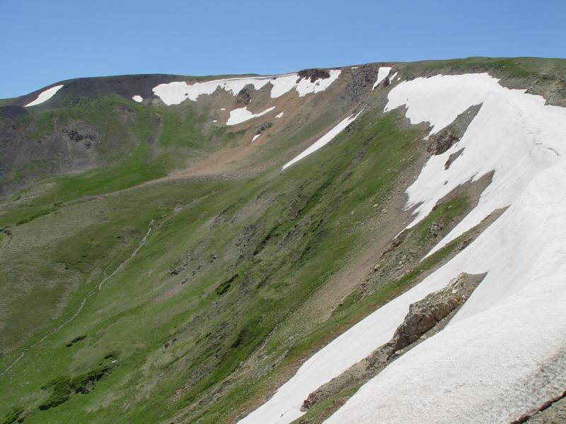 Snow at the Top of Rocky Mountain National Park
