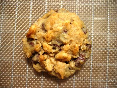 Baked cookie