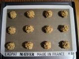 Drop by rounded tablespoon onto cookie sheet