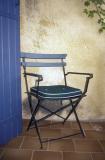 : Blue Door with Chair :