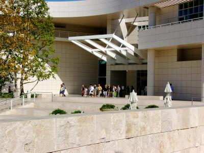 Main Entrance To the Getty Museum