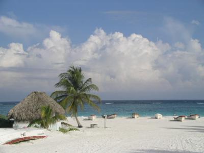 Whitest sand and caribbean waters.JPG