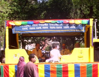 Hare Krishna Festival Music Truck