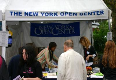 The New York Open Center Booth