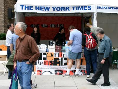 The New York Times Booth