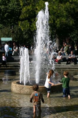 At the Fountain