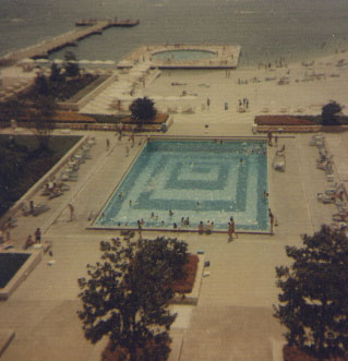 Contemporary Resort postcard