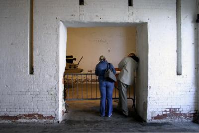 Alcatraz guardhouse