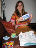 Em gets presents from Indigo!