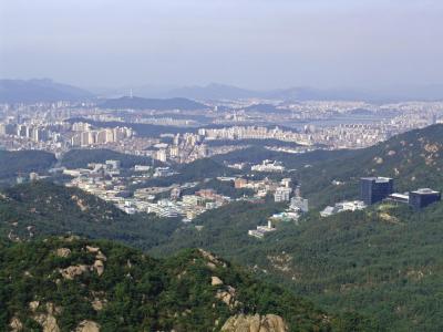 View of Seoul and Seoul National University