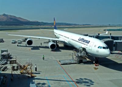 Airbus A340-600 at  Incheon