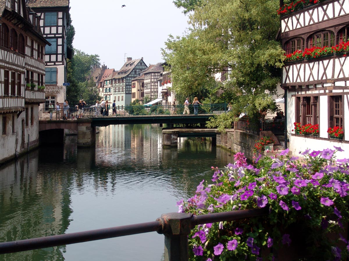 The Ile River in Strasbourg